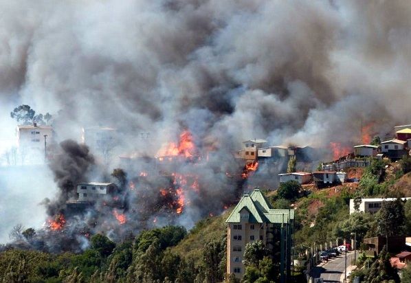 Incendio Valparaiso