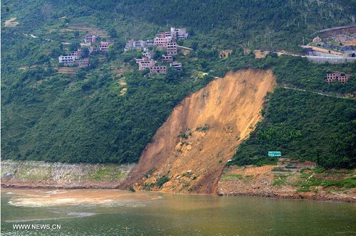 China landslide disaster