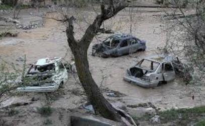 Iran flood damage
