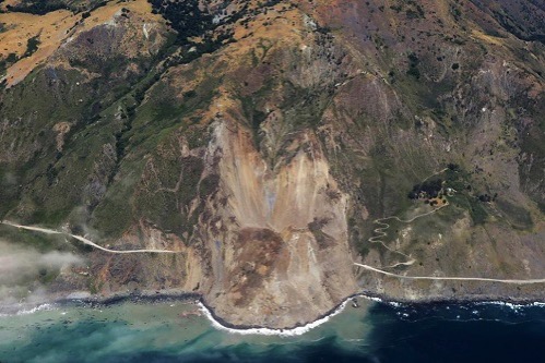 Big sur landslide 2017 photo