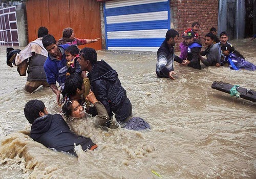 Pakistan India Kashmir flood 2014 image